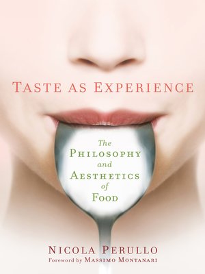 cover image of Taste as Experience